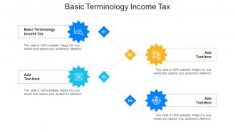 Basic Terminology Income Tax Ppt Powerpoint Presentation Show Infographics Cpb
