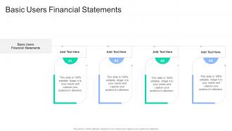 Basic Users Financial Statements In Powerpoint And Google Slides Cpb