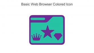 Basic Web Browser Colored Icon In Powerpoint Pptx Png And Editable Eps Format