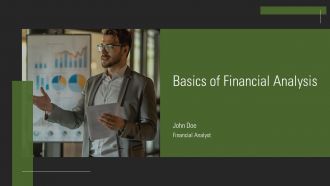 Basics Of Financial Analysis PPT Example AT