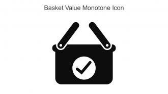 Basket Value Monotone Icon In Powerpoint Pptx Png And Editable Eps Format