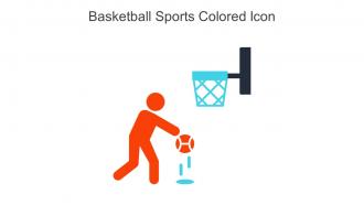Basketball Sports Colored Icon In Powerpoint Pptx Png And Editable Eps Format