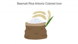 Basmati Rice Arborio Colored Icon In Powerpoint Pptx Png And Editable Eps Format