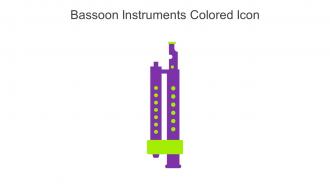Bassoon Instruments Colored Icon In Powerpoint Pptx Png And Editable Eps Format