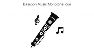 Bassoon Music Monotone Icon In Powerpoint Pptx Png And Editable Eps Format