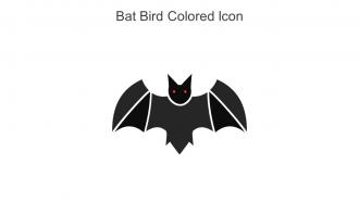 Bat Bird Colored Icon In Powerpoint Pptx Png And Editable Eps Format