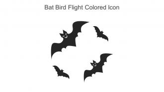 Bat Bird Flight Colored Icon In Powerpoint Pptx Png And Editable Eps Format
