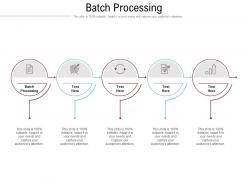Batch processing ppt powerpoint presentation pictures designs download cpb