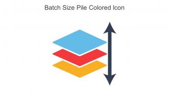Batch Size Pile Colored Icon In Powerpoint Pptx Png And Editable Eps Format