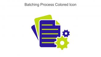 Batching Process Colored Icon In Powerpoint Pptx Png And Editable Eps Format