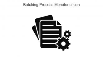Batching Process Monotone Icon In Powerpoint Pptx Png And Editable Eps Format