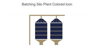 Batching Silo Plant Colored Icon In Powerpoint Pptx Png And Editable Eps Format