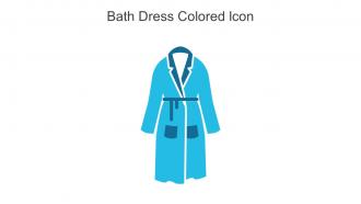 Bath Dress Colored Icon In Powerpoint Pptx Png And Editable Eps Format