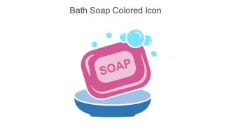 Bath Soap Colored Icon In Powerpoint Pptx Png And Editable Eps Format