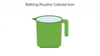 Bathing Routine Colored Icon In Powerpoint Pptx Png And Editable Eps Format