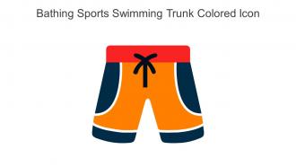 Bathing Sports Swimming Trunk Colored Icon In Powerpoint Pptx Png And Editable Eps Format