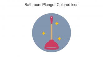 Bathroom Plunger Colored Icon In Powerpoint Pptx Png And Editable Eps Format