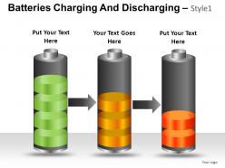 Batteries charging style 1 powerpoint presentation slides