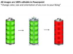 Batteries charging style 1 powerpoint presentation slides