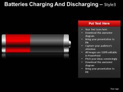 Batteries charging style 3 powerpoint presentation slides
