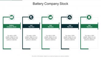 Battery Company Stock In Powerpoint And Google Slides Cpb