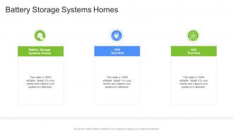 Battery Storage Systems Homes In Powerpoint And Google Slides Cpb