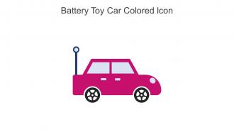 Battery Toy Car Colored Icon In Powerpoint Pptx Png And Editable Eps Format