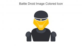 Battle Droid Image Colored Icon In Powerpoint Pptx Png And Editable Eps Format