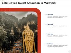 Batu caves tourist attraction in malaysia