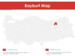 Bayburt map powerpoint presentation ppt template