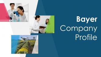 Bayer Company Profile Powerpoint Presentation Slides CP CD