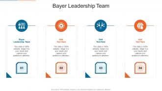 Bayer Leadership Team In Powerpoint And Google Slides Cpb