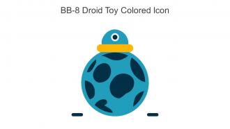 BB 8 Droid Toy Colored Icon In Powerpoint Pptx Png And Editable Eps Format