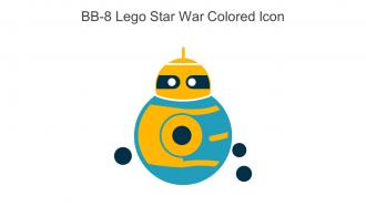 BB 8 Lego Star War Colored Icon In Powerpoint Pptx Png And Editable Eps Format