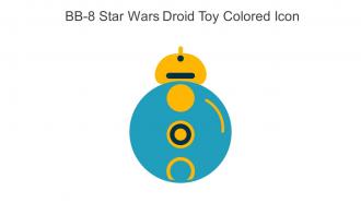 BB 8 Star Wars Droid Toy Colored Icon In Powerpoint Pptx Png And Editable Eps Format