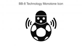 BB 8 Technology Monotone Icon In Powerpoint Pptx Png And Editable Eps Format