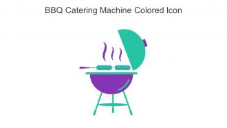 BBQ Catering Machine Colored Icon In Powerpoint Pptx Png And Editable Eps Format