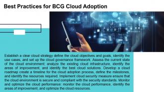 BCG Cloud Powerpoint Presentation And Google Slides ICP Editable Attractive