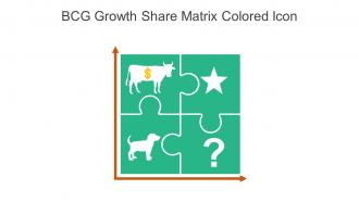BCG Growth Share Matrix Colored Icon In Powerpoint Pptx Png And Editable Eps Format