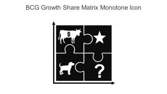 BCG Growth Share Matrix Monotone Icon In Powerpoint Pptx Png And Editable Eps Format