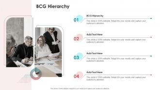 BCG Hierarchy In Powerpoint And Google Slides Cpb