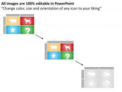 63108835 style hierarchy matrix 4 piece powerpoint presentation diagram infographic slide