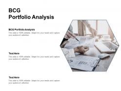 Bcg portfolio analysis ppt powerpoint presentation model portfolio cpb
