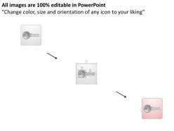 Bd key to solve problem with open and closed lock powerpoint template