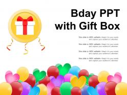 Bday ppt with gift box