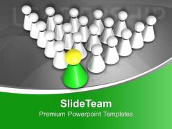 Be the leader of team powerpoint templates ppt themes and graphics 0513