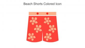 Beach Shorts Colored Icon In Powerpoint Pptx Png And Editable Eps Format