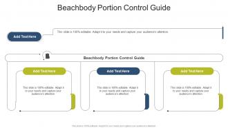 Beachbody Portion Control Guide In Powerpoint And Google Slides Cpb