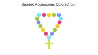 Beaded Accessories Colored Icon In Powerpoint Pptx Png And Editable Eps Format
