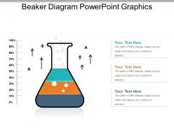 Beaker diagram powerpoint graphics